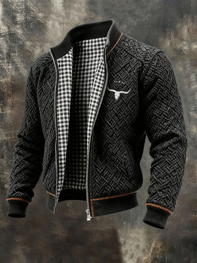 Men's Zip-Up Warm Jacket
