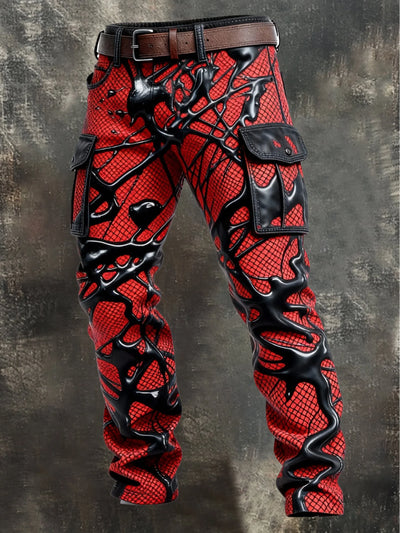 Herren Retro Business Style Freizeit hose