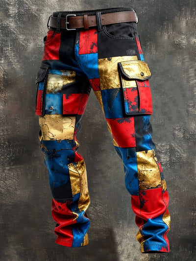 Herren Retro Business Style Freizeit hose