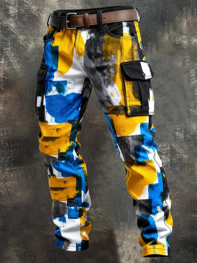 Herren Retro Business Style Freizeit hose