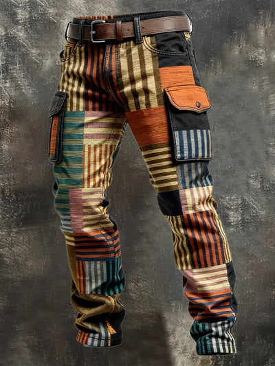 Herren Retro Business Style Freizeit hose