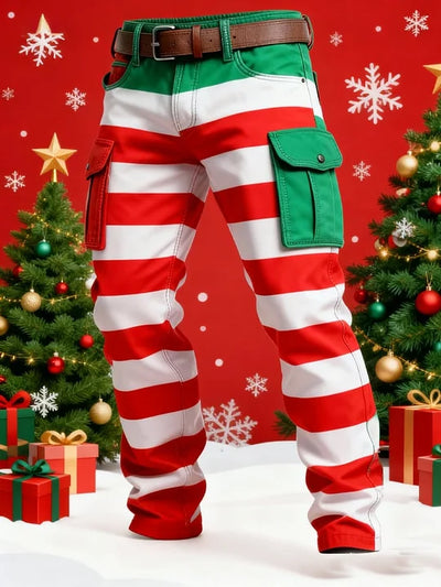 Herren Retro Business Style Freizeit hose