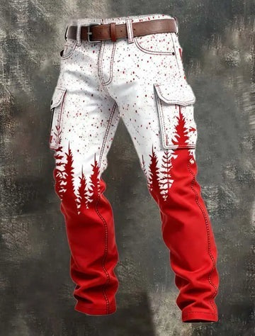 Herren Retro Business Style Freizeit hose