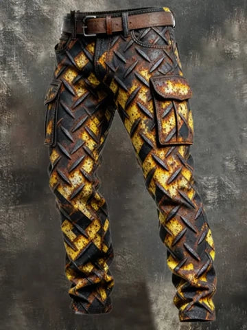 Herren Retro Business Style Freizeit hose